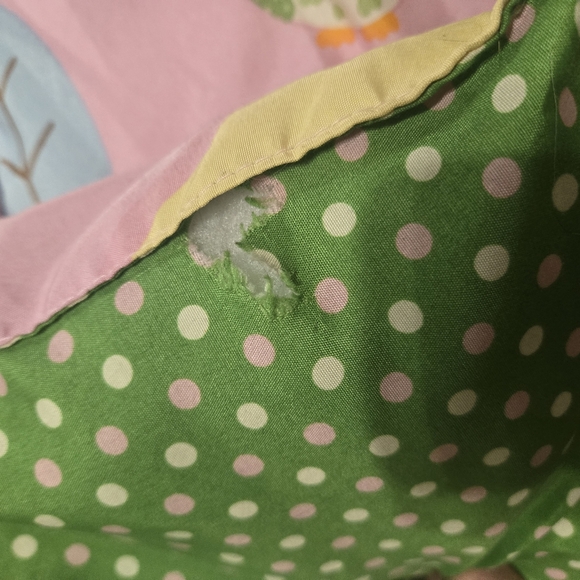 Vintage Girls Owl Forest Bed Blanket 2012 For Twin Size - Picture 14 of 16